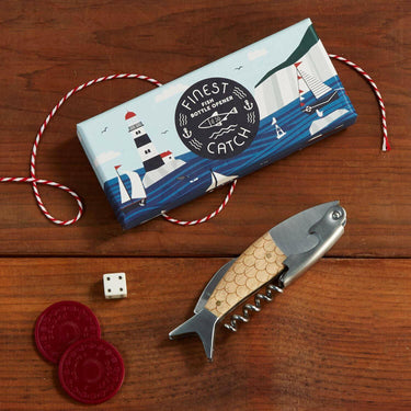 3 in 1 Fish Bottle Opener in Gift Box